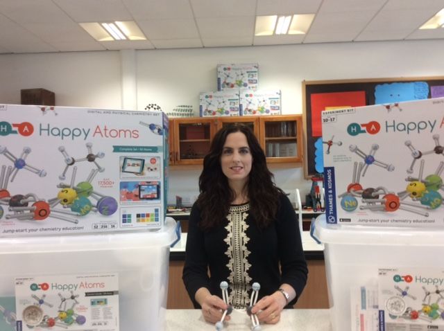 Image of Nicola with Happy Atoms