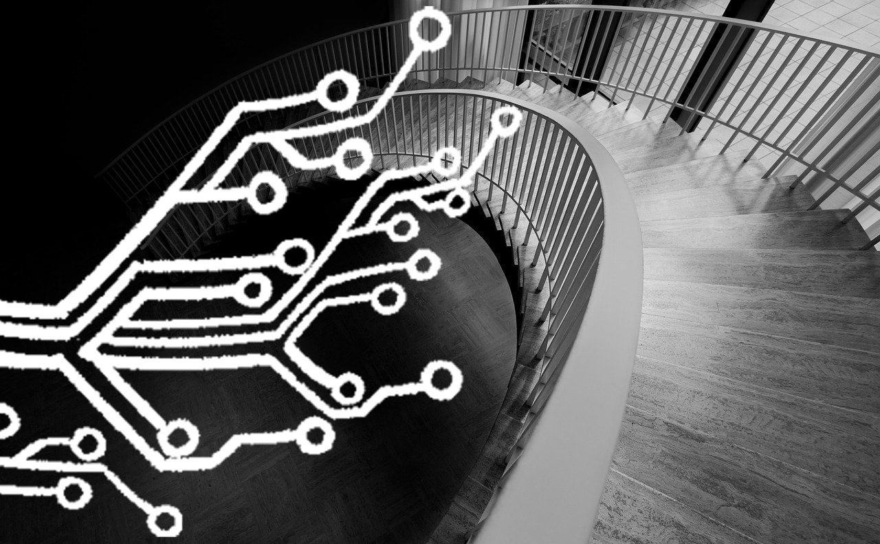 stairs and data network