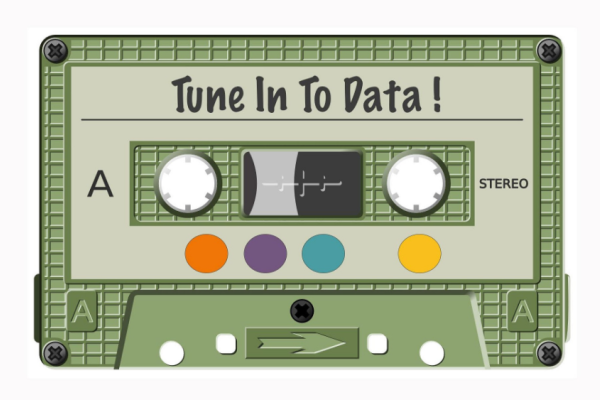 Decorative image of cassette