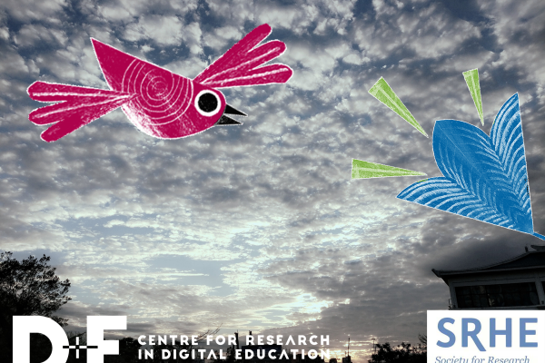bird, flower, sky