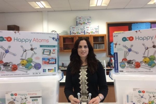 Image of Nicola with Happy Atoms